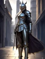 Default_Knight_female_armor_modern_city_background_sword_shiel_0_b2855c80-9c44-4c8a-89d3-32b4...webp