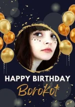 Black and Gold Happy Birthday Poster.webp