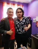 Rod Maceda Radio Tour sa Radyo Agila 1305kHz Joey Morales station manager.webp