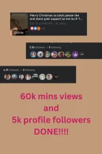 60k mins views and 5k profile followers_20231230_191119_0000.png 60k mins views and 5k profile followers_20231230_191119_0000.png
