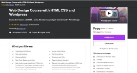 Web Design Course with HTML CSS and Wordpress.webp