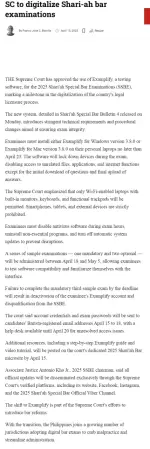 SC Digitize Shari-ah Bar Exam.webp