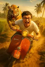 20250702_2221_Comedic Scooter Chase_remix_01jz5r35rqfpjrxjpzyaqxtxes.webp