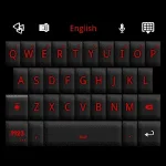 black out red go keyboard theme.webp