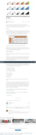 What is the minimum RSSI needed for 3G or LTE_ _ Andre Fourie _ Pulse _ LinkedIn.webp