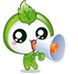 speakerphone-leaf-emoticon.gif