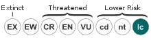 220px-Status_iucn2.3_LC.svg.webp 220px-Status_iucn2.3_LC.svg.webp