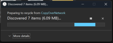 The new discover dialog in dark mode. The new discover dialog in dark mode.