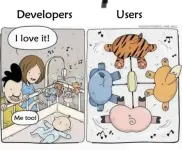 Developers VS Users.webp