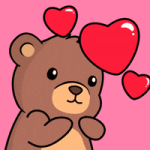 Kissing I Love You GIF by BEARISH