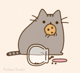 Cookies Pusheen The Cat GIF by Pusheen