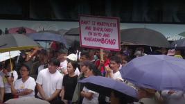 Rally ng isang religious sa may EDSA White Plains, ipagpapatuloy ngayong araw Rally ng isang religious sa may EDSA White Plains, ipagpapatuloy ngayong araw