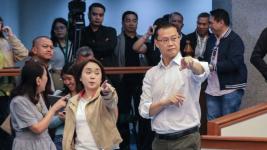 Senate prep underway: Gatchalian inspects session hall ahead of Duterte impeachment trial Senate prep underway: Gatchalian inspects session hall ahead of Duterte impeachment trial