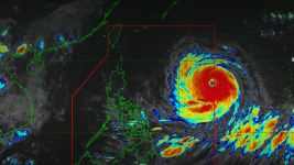 Wind Signal No. 1, itinaas na sa ilang lugar habang papalapit ang Super Typhoon Inday