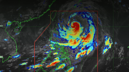 Bagyong Inday, nanatili sa loob ng PAR; bahagyang humina — PAGASA Bagyong Inday, nanatili sa loob ng PAR; bahagyang humina — PAGASA