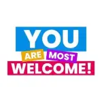 you-are-most-welcome-greeting-text-label-icon-design-vector.webp