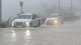 Typhoon Maymay brings heavy rain to large parts of Luzon