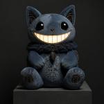 Gothic Cheshire Cat Plush Toy Gothic Cheshire Cat Plush Toy