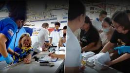 MCGI volunteers, naghatid ng pagkain at tulong sa mga evacuee sa Rizal MCGI volunteers, naghatid ng pagkain at tulong sa mga evacuee sa Rizal