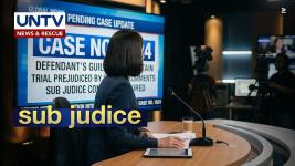 Sub Judice explained: Ano ang ibig sabihin sa batas? Sub Judice explained: Ano ang ibig sabihin sa batas?