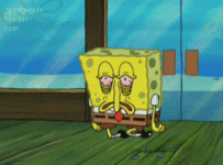 Tired Spongebob Squarepants GIF.gif