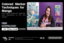 Colored Marker Techniques for Manga.webp