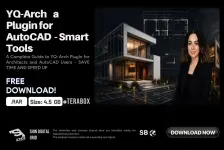 YQ-Arch a plugin for AutoCAD.webp