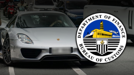 Smuggled supercar na nakarehistro sa aktor na si Derek Ramsay, kukumpiskahin na ng BOC Smuggled supercar na nakarehistro sa aktor na si Derek Ramsay, kukumpiskahin na ng BOC