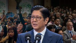 Luzon Economic Corridor investment forum, sinalubong ng anti-Pax Silica protest