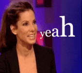 Happy Sandra Bullock GIF