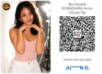 Aya Sanada HUBATAHM Artist QR Code.webp Aya Sanada HUBATAHM Artist QR Code.webp