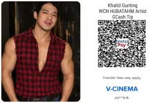 Khalid Gunting WCN HUBATAHM Artist QR Code GCash Tipping.webp
