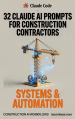 32 Claude AI Prompts For Construction Contractors.webp