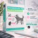 Procreate Brushes VOL 2.webp