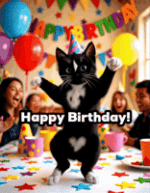Happy Birthday Dance Moves GIF by Felini Rocks