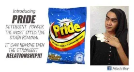 PRIDE detergent laundry soap powder funny meme megan romera besh.webp