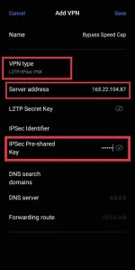 paste the vpn credentials.webp