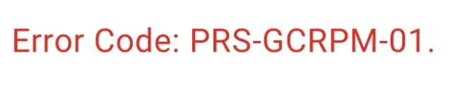 error code prs.webp