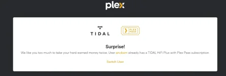 Tidal hifi plus With Plex TV.webp
