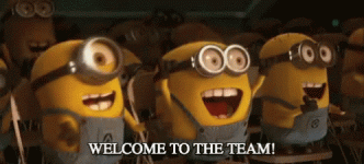 Welcome to the team.gif