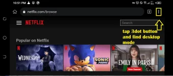 14. click 3 dot button and tick desktop mode.png