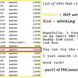 List of VPN...