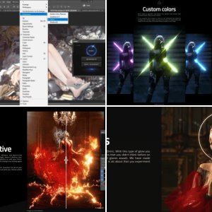 Oniric Glow Generator for Photoshop