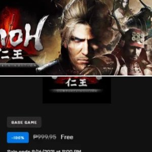 Nioh: The Complete Edition (Epic Games)