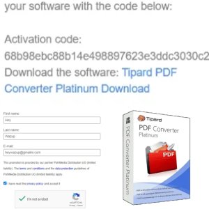 Tipard PDF Converter Platinum