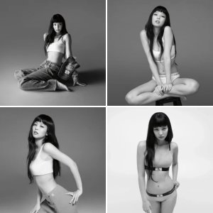 BLACKPINK JENNIE for CALVIN KLEIN 1996 Campaign