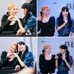 220925 BLACKPINK Lisa & Rosé - Fansign Event