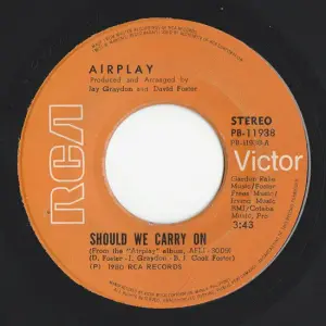 Should we carry on - Airplay (Minus One with Back Vocals)
