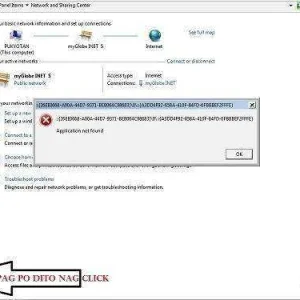 Internet Settins Error 1