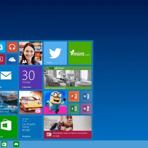 Tech Preview Start menu